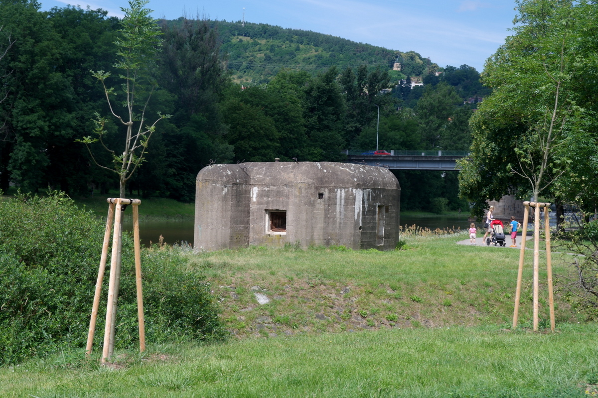 ŘOP vzor 37 u Zborovského nábřeží v Berouně